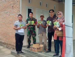 Babinsa Desa Badean Kodim 0822 Hadir Dalam Pendampingan Penyerahan Bantuan Pestisida
