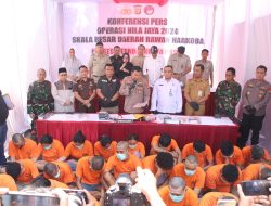 Polrestro Jakpus Tangkap 26 Tersangka Narkoba Sita 2 Kg Sabu