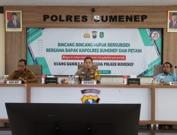 Dorong Kesejahteraan Petani, Polres Sumenep Ingatkan Distribusi Pupuk Bersubsidi Harus Tepat Sasaran