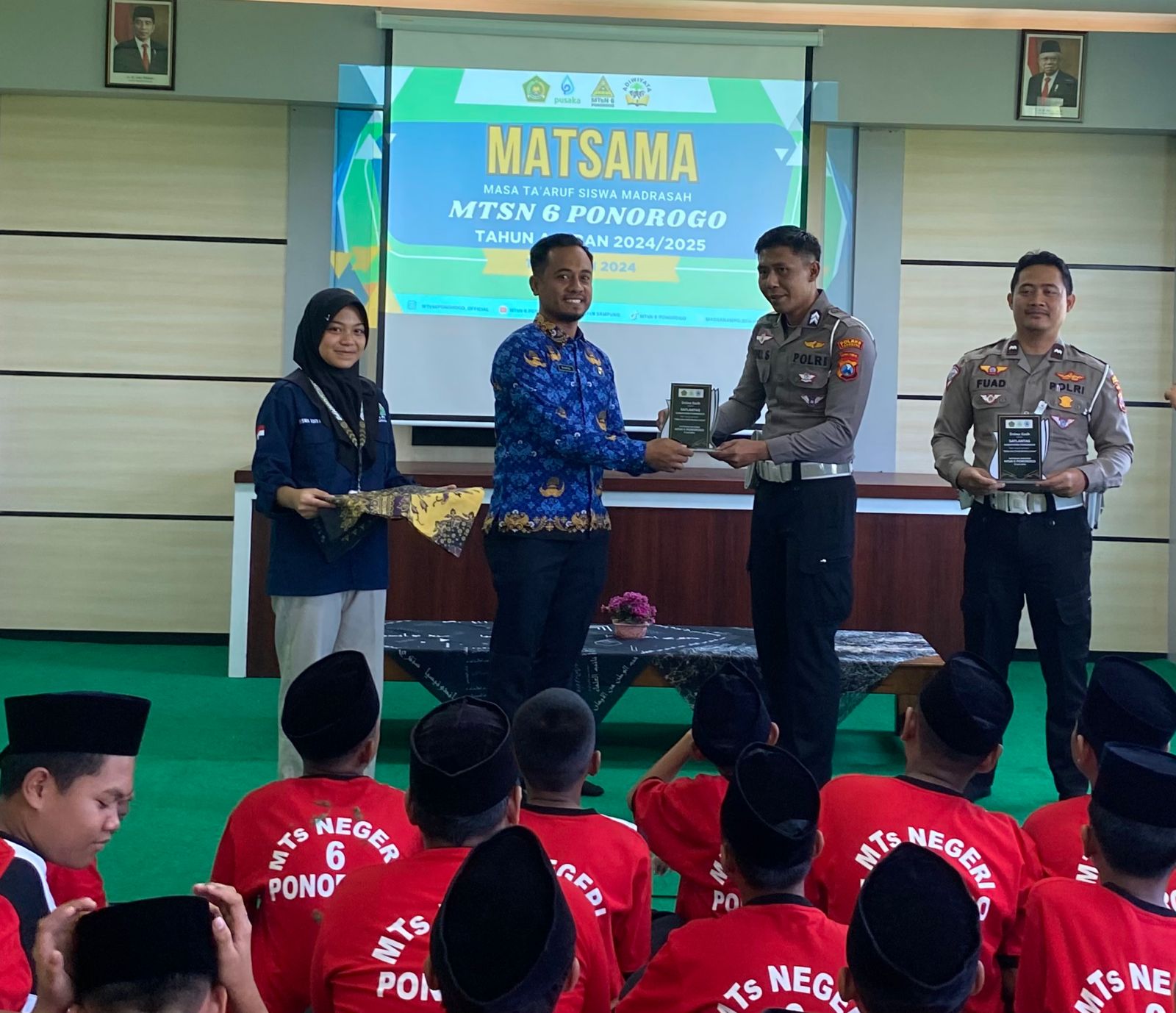 Polres Ponorogo Saat Sosialisasi Patuh Berlalulintas