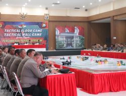 Polresta Sidoarjo Gelar TFG dan TWG Pengamanan Pilkada Serentak 2024