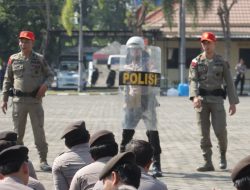 Polres Mojokerto Maksimalkan Latihan Dalmas Siap Kawal Tahapan Pilkada 2024