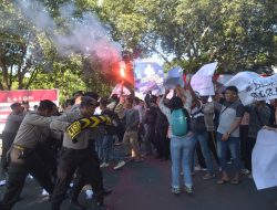 Jelang Pilkada serentak Polres Bondowoso menggelar Sispamkota