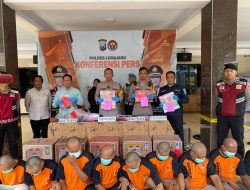 11 Tersangka Kasus Judi Online Tertangkap Jajaran Polres Lumajang