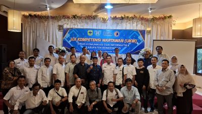 21 Dari 24 Peserta UKW Unitomo Bekerjasama Diskominfo dan SMSI Bondowoso di Nyatakan Kompeten