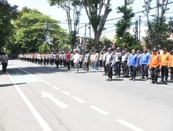 Polres Bondowoso Siagakan Personel Kawal Proses Rekapitulasi Hasil Pilkada Tingkat Kabupaten