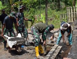 Sang Prajurit Praka Marinir Barudin, Pembangun TMMD Ke-123 Bondowoso