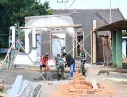Weekend, Satgas TMMD Kodim 0822 Bondowoso Tetap Semangat