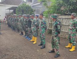 Satgas TMMD Ke-123 Kodim 0822 Apel Kesiapan Sasaran Pengerjaan Fisik