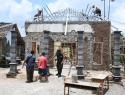 Berkat TMMD Ke-123 Kodim 0822, Kini Warga Memiliki Tempat Ibadah
