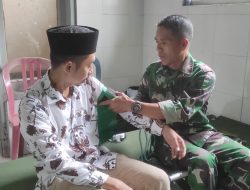 Tenaga Kesehatan Satgas TMMD Kodim 0822 Bondowoso Jadi Rujukan Warga Cek Kesehatan
