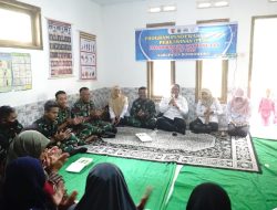 Tak Hanya Membangun Desa, Satgas TMMD Ke 123 Kodim 0822 Juga Sosialisasi Pencegahan Pernikahan Dini