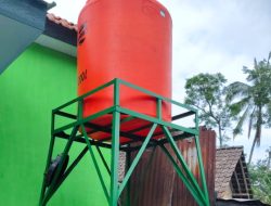 Tandon Air TMMD 123 Bondowoso Siap Digunakan, Warga Gunosari Sambut Gembira