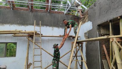 TMMD 123 Bondowoso Menjadi Harapan Masyarakat 2 Desa Tlogosari
