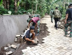 Jalan Rusak Jadi Mulus! Satgas TMMD 123 Kodim 0822 Bondowoso Bikin Warga Takjub