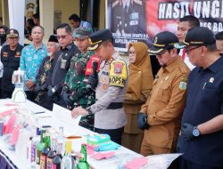 Polres Bondowoso Gelar Apel Pasukan Operasi Ketupat Semeru 2025 dan Pemusnahan Barang Bukti