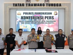 Polres Pamekasan Tangkap 8 Tersangka Kasus Kembang Api Berujung Maut