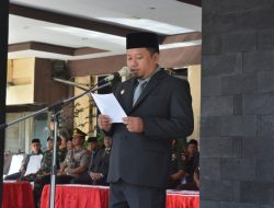 Wakil Bupati Bondowoso Pimpin Upacara Peringatan Hari Otonomi Daerah