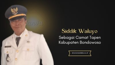 Siddik Waluyo, Camat Tapen