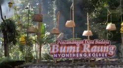 Icon Pencanangan Desa Budaya Bumi Raung "Nyonteng Kolbuk"