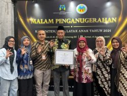 ‎Pemkab Bondowoso Raih Penghargaan Kabupaten Layak Anak Tingkat Nasional‎‎