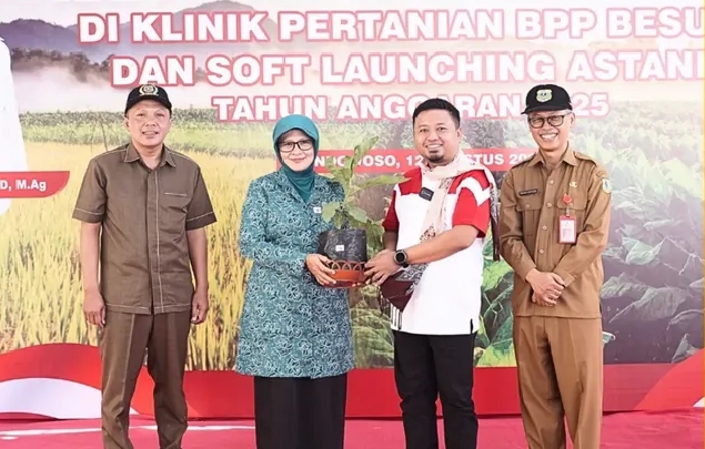 Wakil Bupati Bondowoso As'ad Yahya Syafi'i Saat Louncing ASTANI