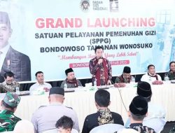 Bupati Bondowoso Launching Satuan Pelayanan Pemenuhan Gizi (SPPG)