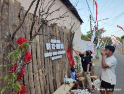 Semarak HUT RI Ke-80 Desa Koncer Kidul Bondowoso Percantik Dekorasi Gang