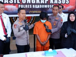 Tak Sampai Sebulan, Tiga Kasus Kriminal Diungkap Polres Bondowoso