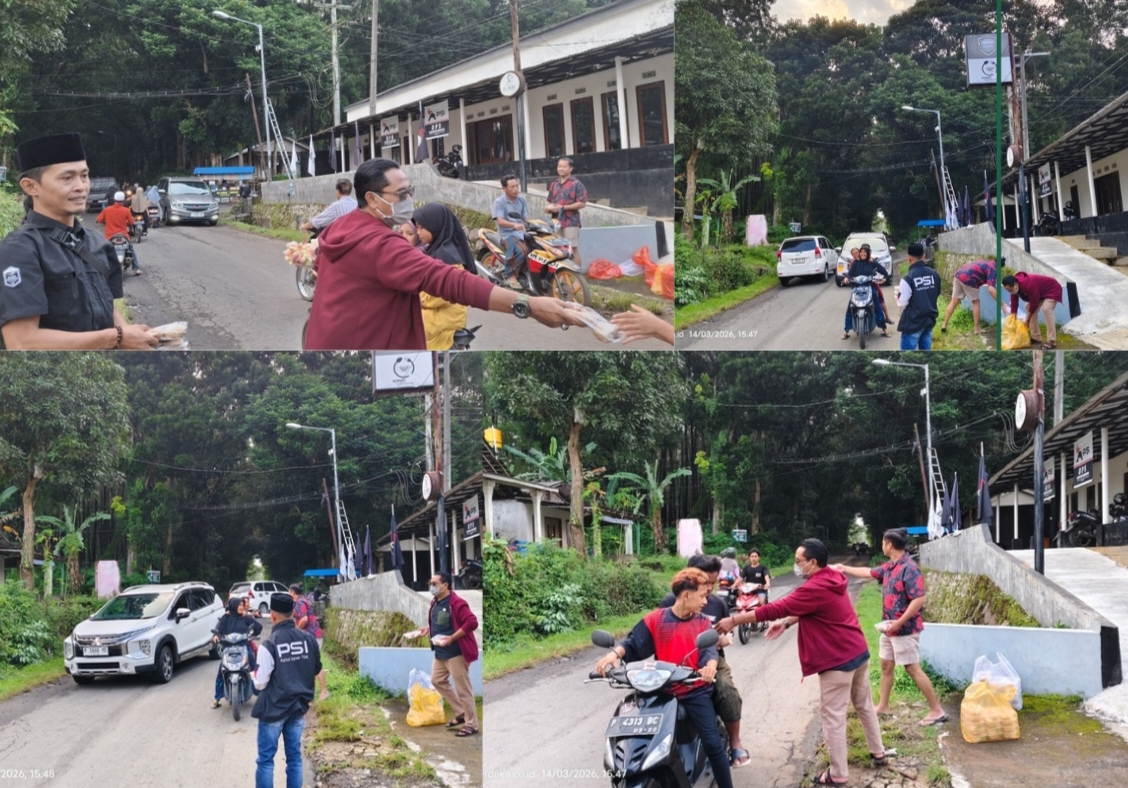 DPD PSI Bondowoso Bagikan 1.000 Takjil, Tebar Berkah Ramadhan 1447 H