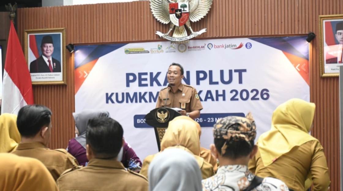 Pemkab Bondowoso Dorong UMKM Tembus Pasar Global Lewat Pekan PLUT KUMKM Berkah 2026