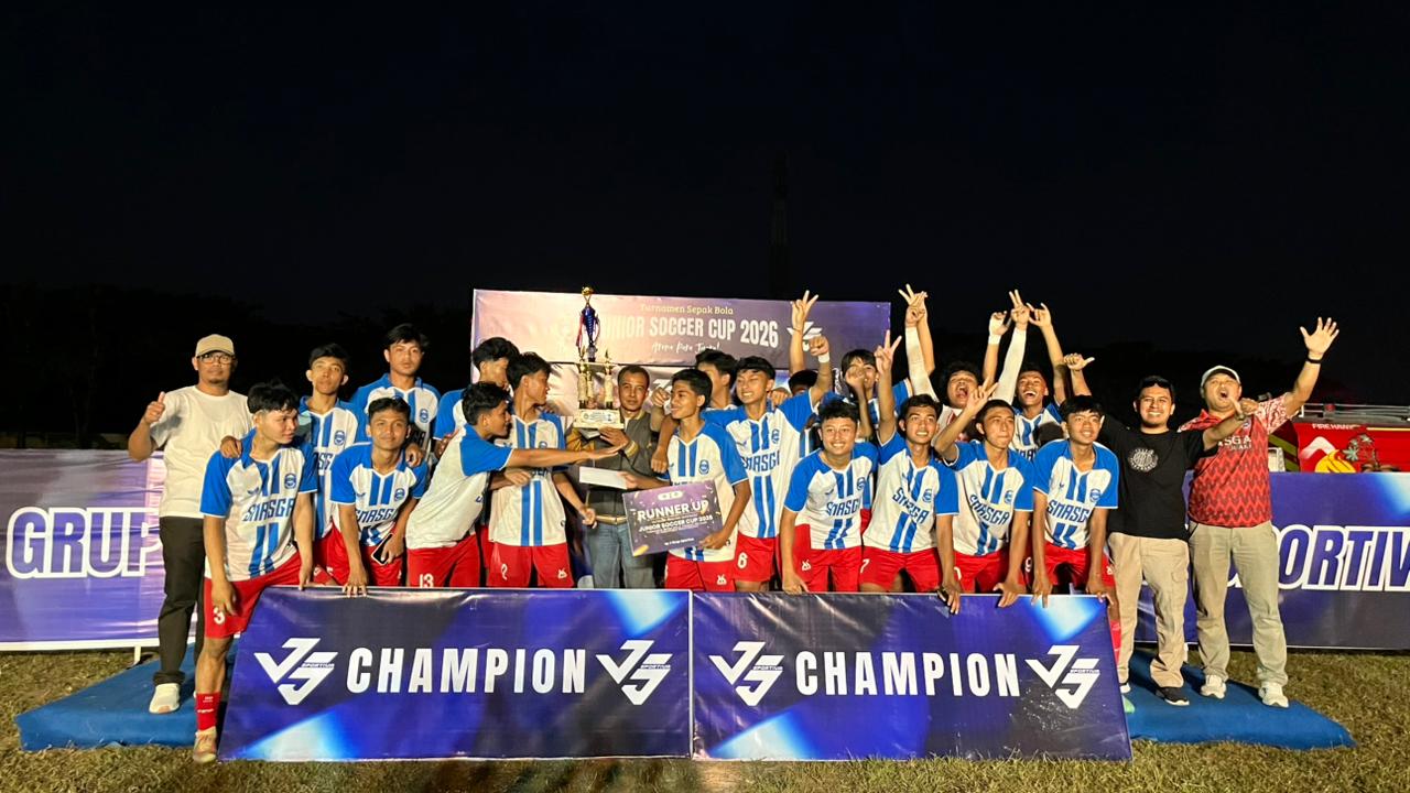 Tampil Heroik Hingga Final, SMAN 1 Tenggarang Sabet Juara II Junior Soccer Cup II 2026