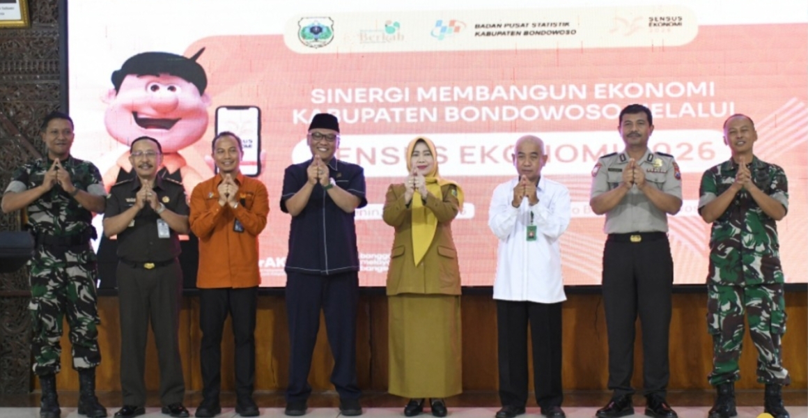Pemkab Bondowoso dan BPS Perkuat Sinergi Sukseskan Sensus Ekonomi 2026
