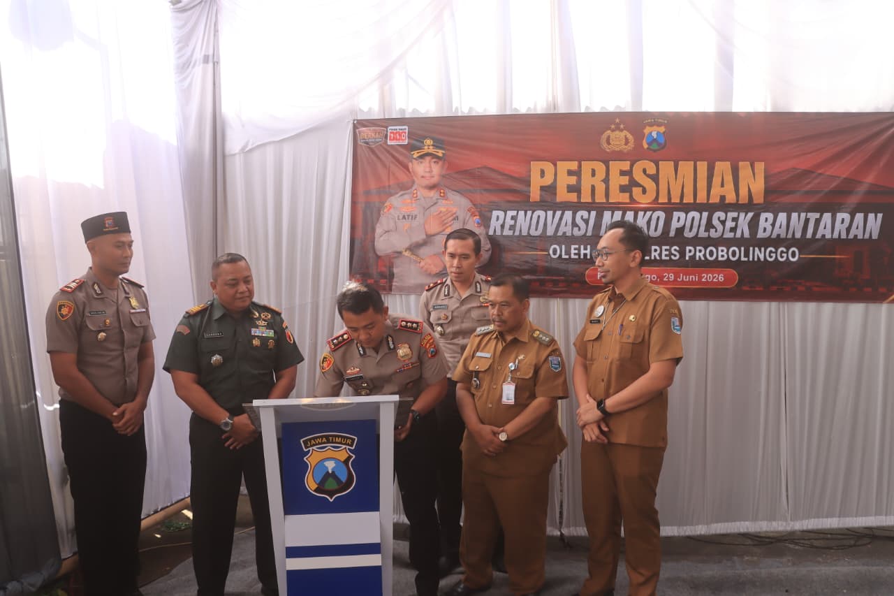 Wajah Baru Dua Polsek di Probolinggo, Kapolres: Pelayanan Masyarakat Harus Semakin Cepat dan Humanis