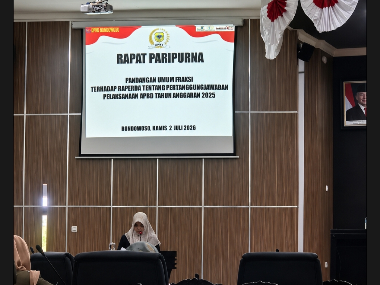 F-PPP Soroti Temuan BPK Rp44,7 Miliar, Sebut Lemahnya TAPD Jadi Alarm Tata Kelola APBD Bondowoso