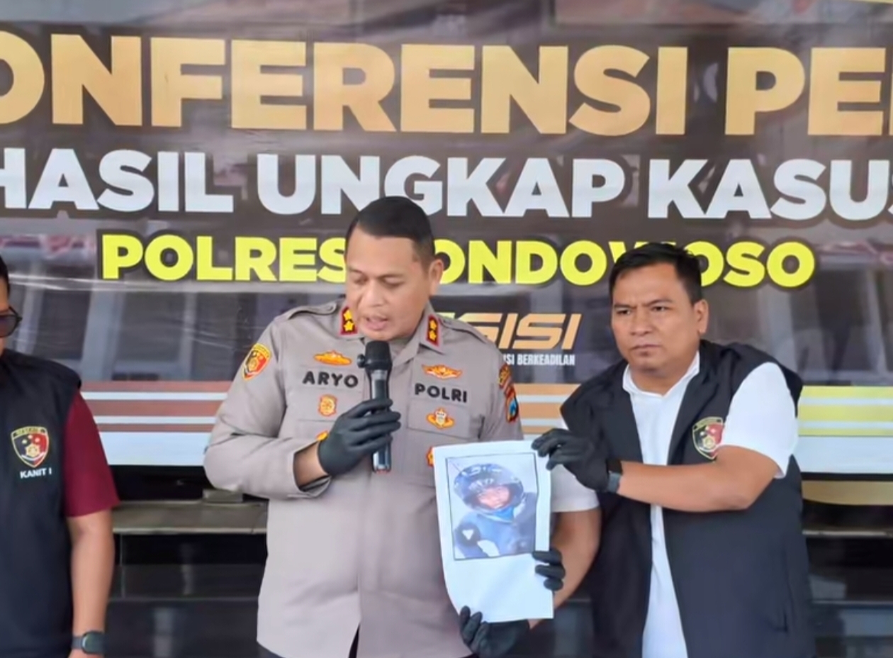 Kurang dari 24 Jam, Polres Bondowoso Tangkap Pembobol ATM BRI Unit Tegalampel